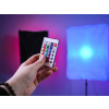 RGB Farebná Foto Lampa Štúdio 2x LED Softbox Svetlo + 2x Statív + 2x Diaľkový Ovládač (9000lm)