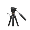 Statív Tripod Panoramatická Fluidná Hlava s Madlom 174cm, 4kg