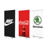 Reklamní Papírový Roll Up Stojan se Svinovacím Bannerem Potisk na Míru Výběr Velikostí (Velikost Banner 85x200cm + potisk)