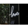 Neony na Míru Neonový Svatební Nápis Dekorace Svatba LED Výběr Variant (Velikost LOVE 60x48 cm )