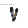 Mini Mikrofonový Karaoke Set 2 Mikrofony + Reproduktor se Zvukovou Kartou 25W na Eventy Konference a Party