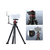 Neewer Kompaktný Vysúvací Statív Tripod Panormatická Fluidná Hlava Makro Foto 169cm