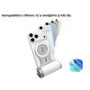 Telesin Bluetooth Magsafe Držák Rukojeť + Powerbanka Bluetooth CapGrip pro Smartphone 3000mAh