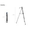 Studiový Stativ Tripod Sirui SH-25 s Videohlavou