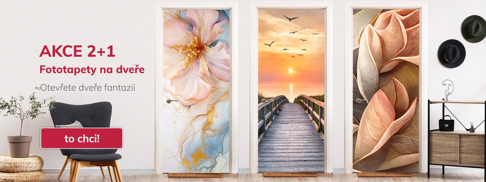 Fototapety na dveře