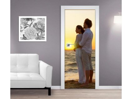 Samolepící fototapeta na dveře z vlastní fotografie
