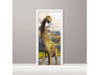 Samolepící fototapeta na dveře Dinosaurus