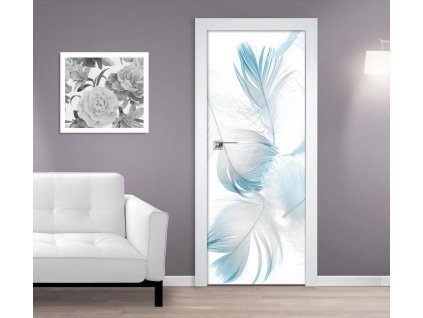 Samolepící fototapeta na dveře Peříčka