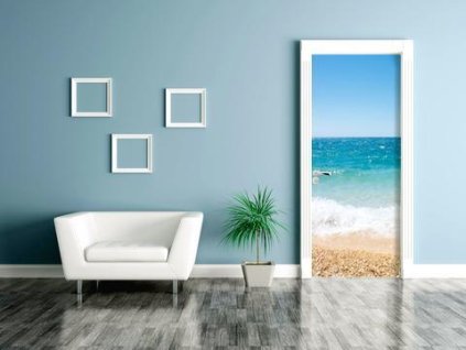 Samolepící fototapeta na dveře Pláž