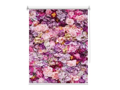 Fotoroleta Květinová stěna