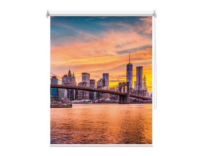 Fotoroleta New York při západu slunce