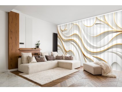 Vertikální fotožaluzie - 3D Elegantní vlny