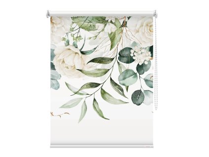 Fotoroleta - Kouzlo akvarelových květů