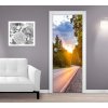 Samolepící fototapeta na dveře Cesta západ slunce