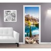 Samolepící fototapeta na dveře Jezero v horách 1