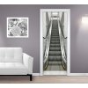 Samolepící fototapeta na dveře Pojízdné schody