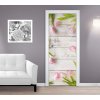 Samolepící fototapeta na dveře Tulipány