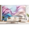 3D Fototapeta na zeď - Pastelové vlnění