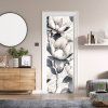 Samolepící fototapeta na dveře -  Květinová elegance magnólií