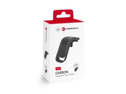 Držák do auta Forcell magnetický do ventilace Carbon B060