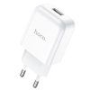 Nabíječka do sítě Hoco N2 10W (1x USB-A, 2,1A) bílá