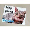 Cedulka alá "TADY HLÍDÁM JÁ"