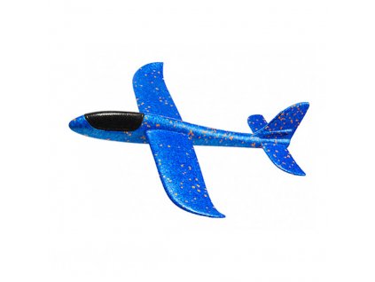 FOXGLIDER dětské házedlo letadlo EPP 48cm modré bez