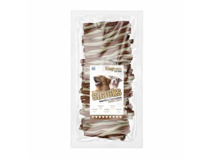 2082 3 16390 magnum semi moist twisted stick brown white