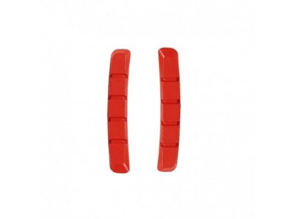 box two replacement brake pads 70mm red