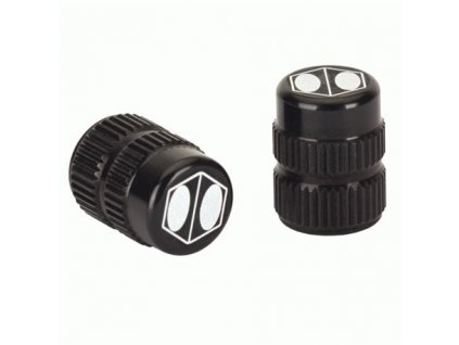 box one cube valve cap black schrader