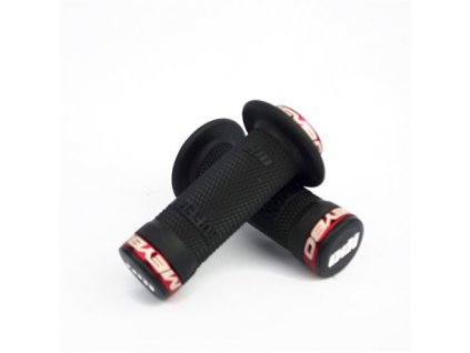 odi bmx ruffian flange lock on meybo grip red