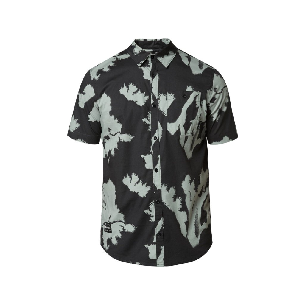 Pánská košile Fox Greenhorn Ss Woven Black Vintage