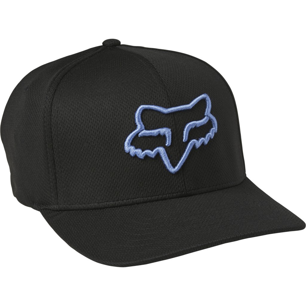 Pánská čepice Fox Lithotype Flexfit 2.0 Hat Black/Blue