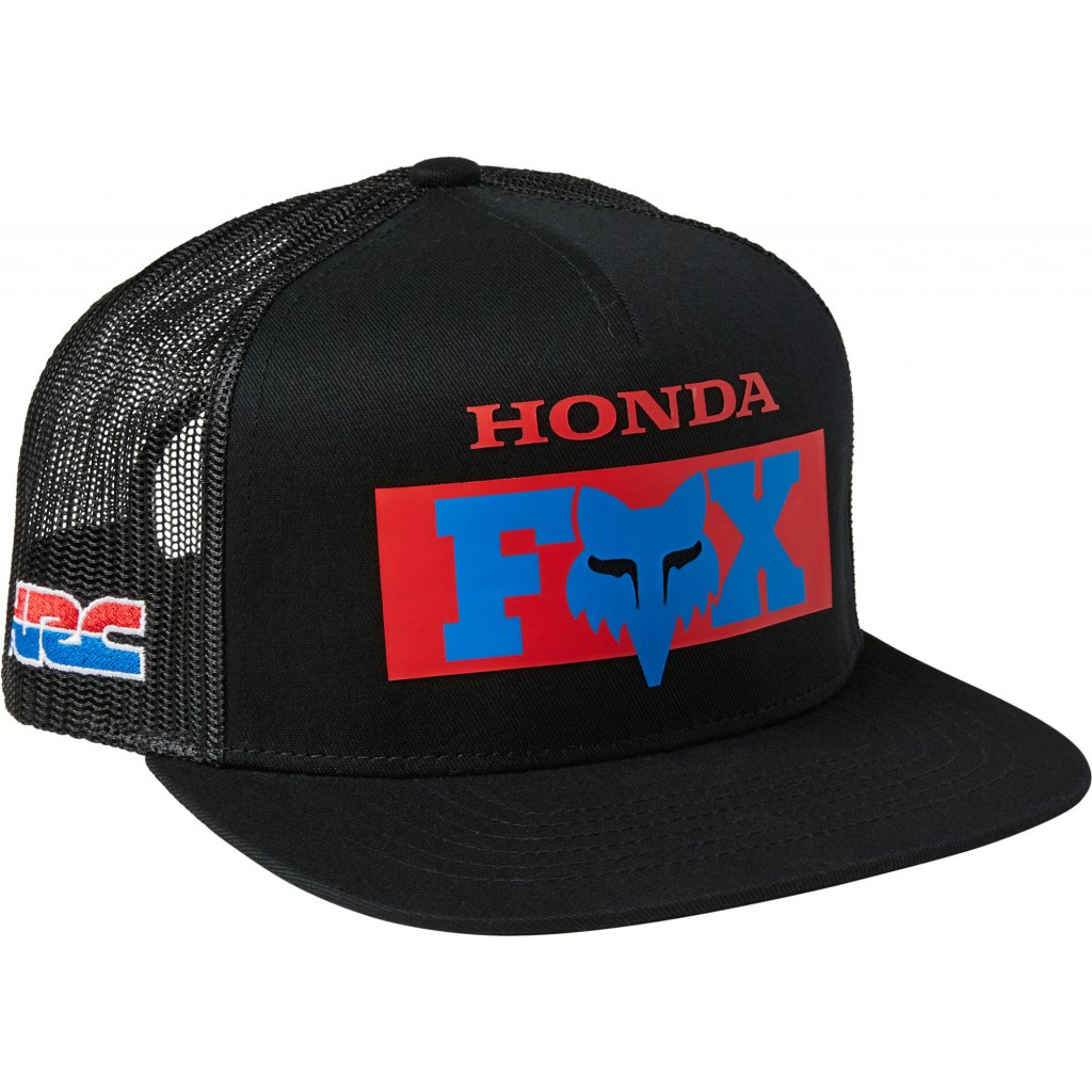 Pánská kšiltovka Fox Honda Snapback Hat - Black