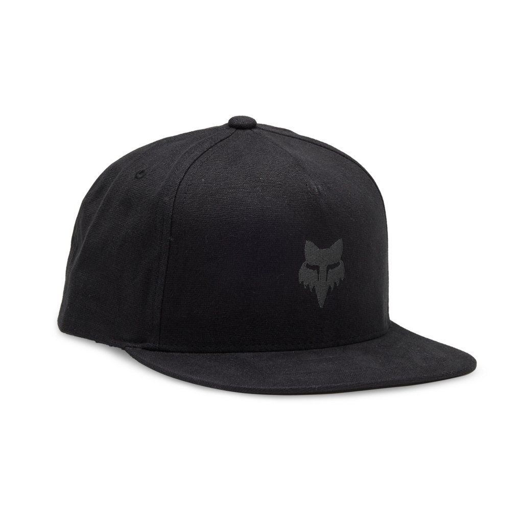 Pánská kšiltovka Fox Fox Head Snapback Hat - Black/Charcoal