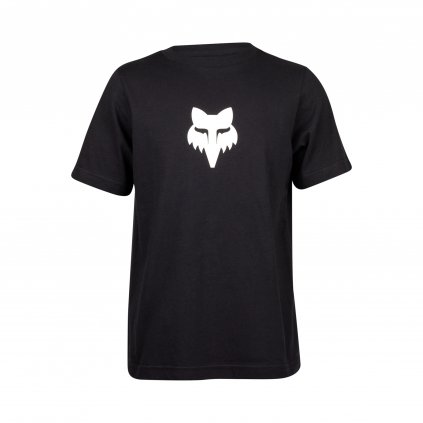 Dětské triko Fox Yth Fox Legacy Ss Tee - Black