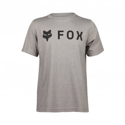 Dětské triko Fox Yth Absolute Ss Tee - Heather Graphite