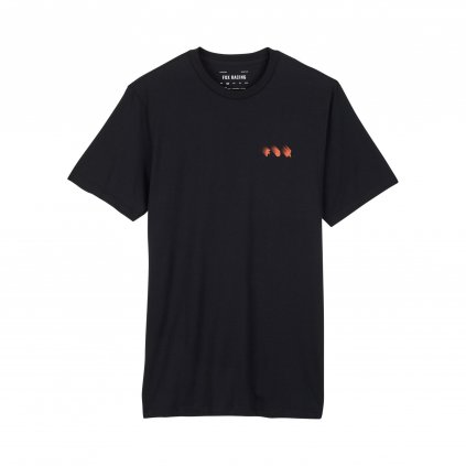 Pánské triko Fox Wayfaring Prem Ss Tee - Black