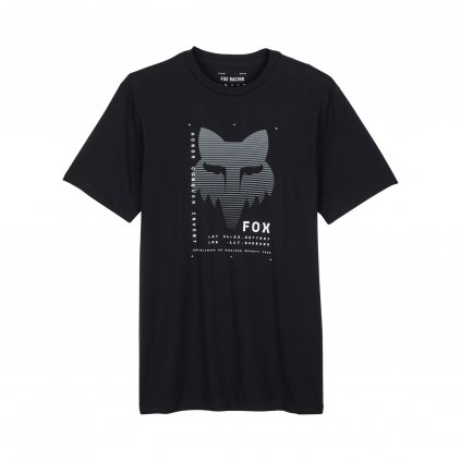 Pánské triko Fox Dispute Prem Ss Tee - Black