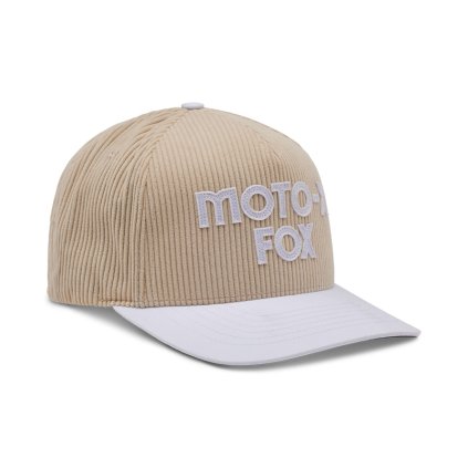 Dámská kšiltovka Fox W Moto-X Corduroy Hat - Cream