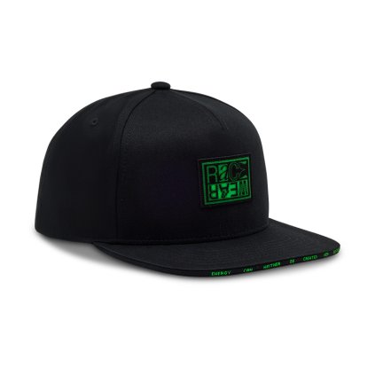 Pánská kšiltovka Fox Throttle Snapback Hat - Midnight