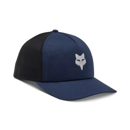 Pánská kšiltovka Fox Fox Head Trucker Hat - Midnight