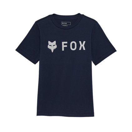 Dětské triko Fox Yth Absolute Ss Tee - Midnight