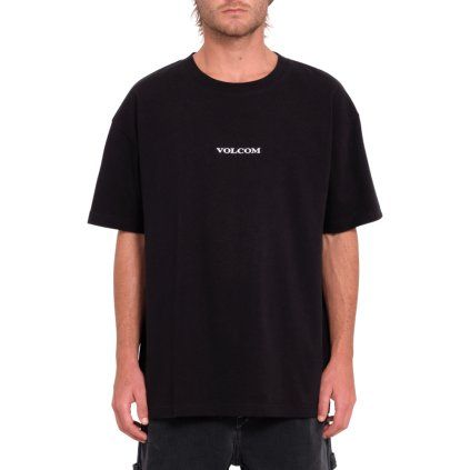 Pánské triko Volcom Volcom Stone Lse Sst - Black