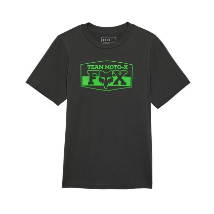 Dětské triko Fox Yth Team Ss Tee - Dark Shadow