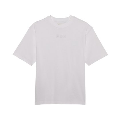 Pánské triko Fox Wordmark Ov Ss Tee - Optic White