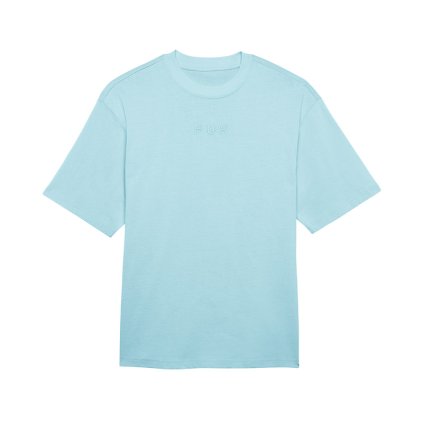 Pánské triko Fox Wordmark Ov Ss Tee - Light Blue