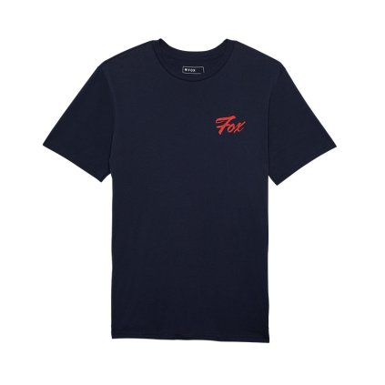 Pánské triko Fox Scripted Ss Prem Tee - Midnight