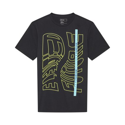 Pánské triko Fox Elevated Ss Prem Tee - Black