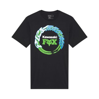 Pánské triko Fox Kawi Ss Tee - Black